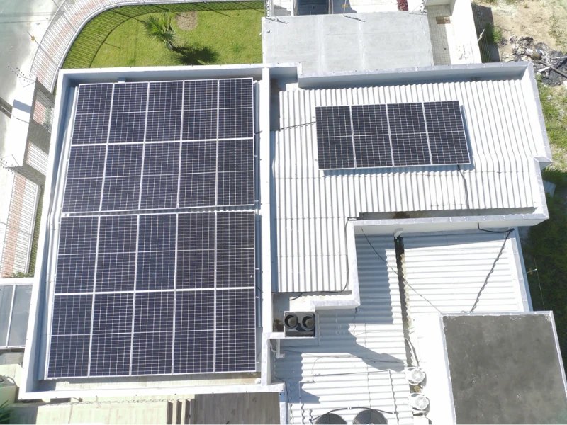 Usina solar instalada pela Lookcam em Turvo/SC